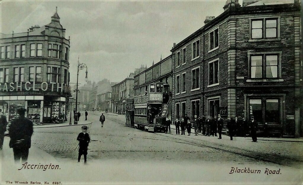 Lancashire ACCRINGTON Blackburn Road 1904 PPC