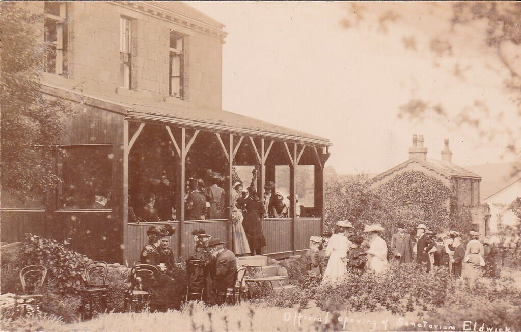 Sanatorium official opening ELDWICK nr Bingley yorkshire
