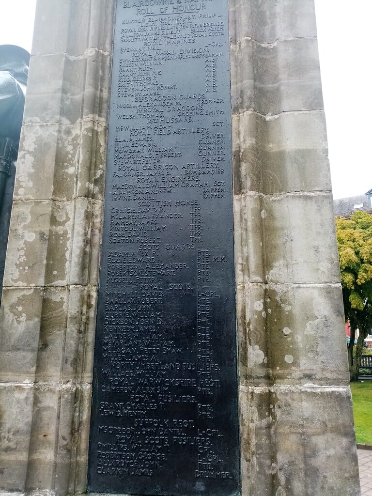 Blairgowrie and Rattray War Memorial