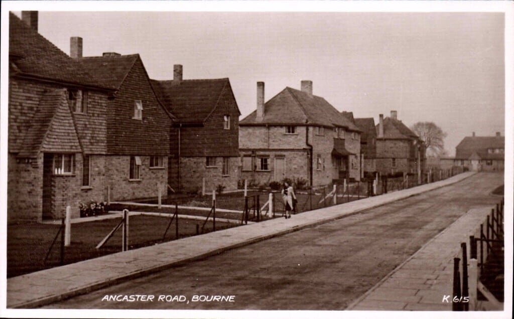 Bourne. Ancaster Road # K.615 by Valentine's.