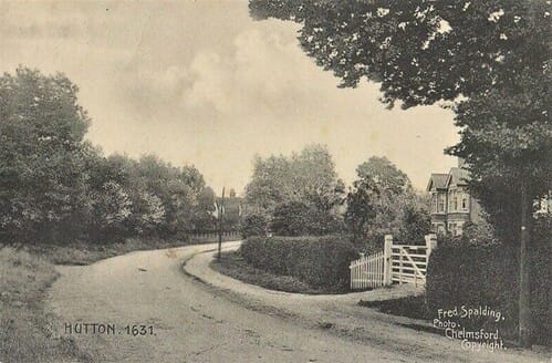 Hutton - Rural scene nr Brentwood, Essex by Fred Spalding, Chelmsford