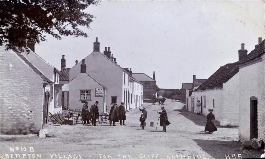 Bempton near Flamborough & Bridlington # 10B by HDB. For the Cliff Climbing. 1910 YORKSHIRE
