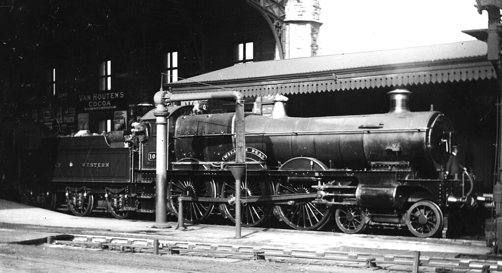 avon - gwr 4-4-0 william dean bristol temple meads
