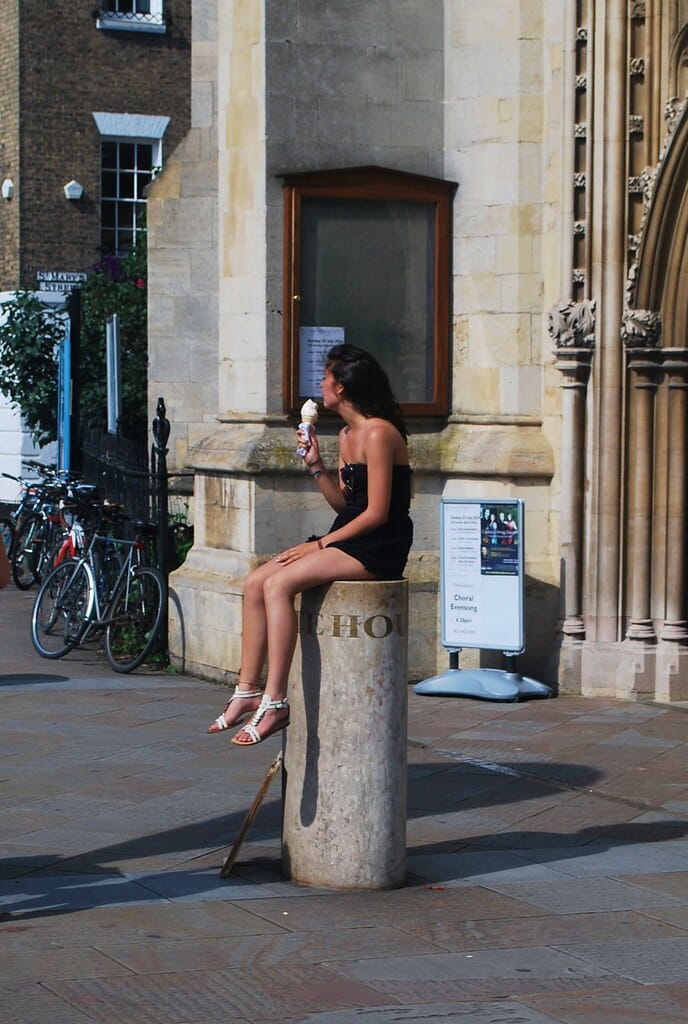 Ice Cream Girl, Cambridge, Cambridgeshire