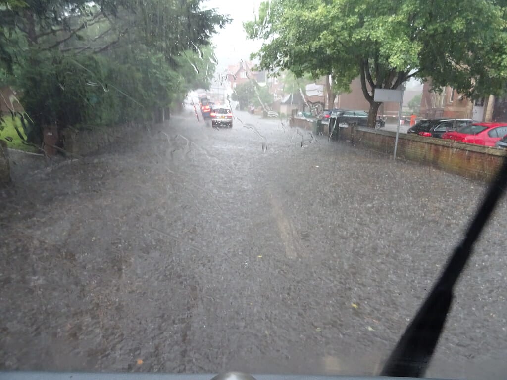 Caterham Surrey Floods