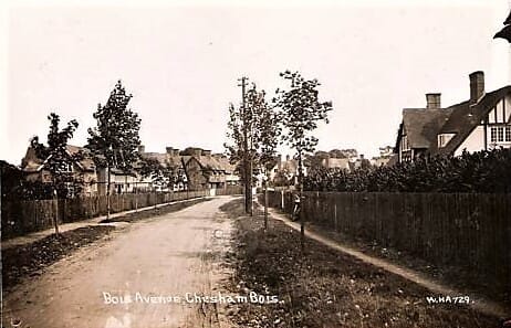 Chesham Bois near Amersham. Bois Avenue by WHA 1922