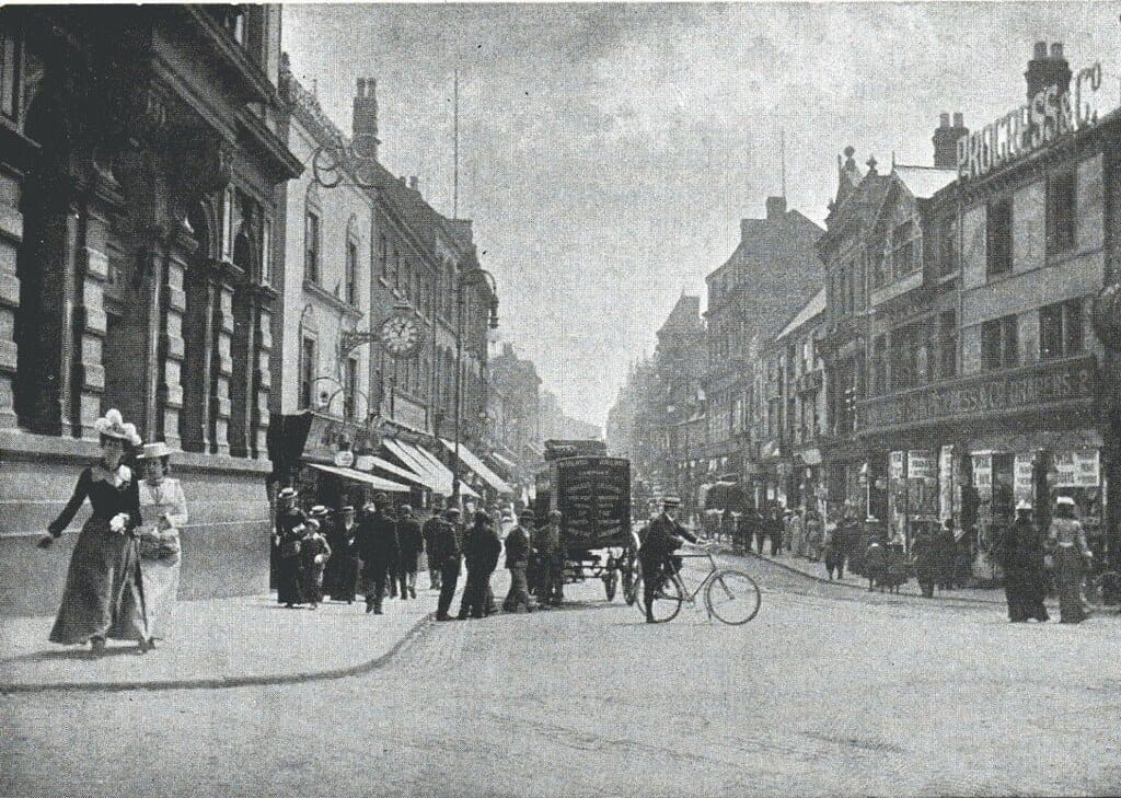 P.C St Peters Street From The Corn Market Derby Derbyshire Good Cond Ram Series