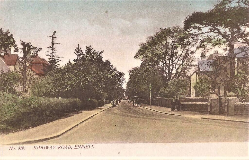 London Suburbs, Enfield, Middlesex. Ridgway Road. Gordon Smith.