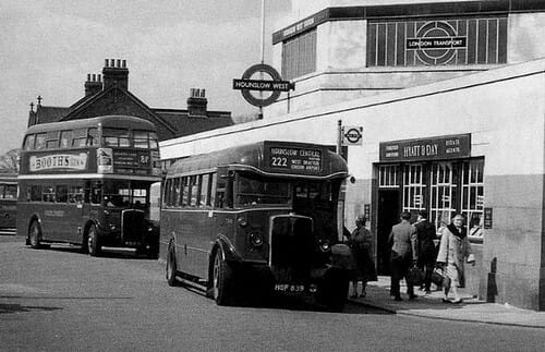 Hounslow West Underground Station.