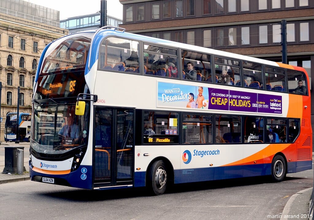 SL64HZN 10406 Stagecoach Manchester