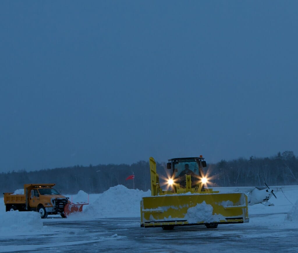 Mansfield Airport Snow Removal, Winter 2010-2011