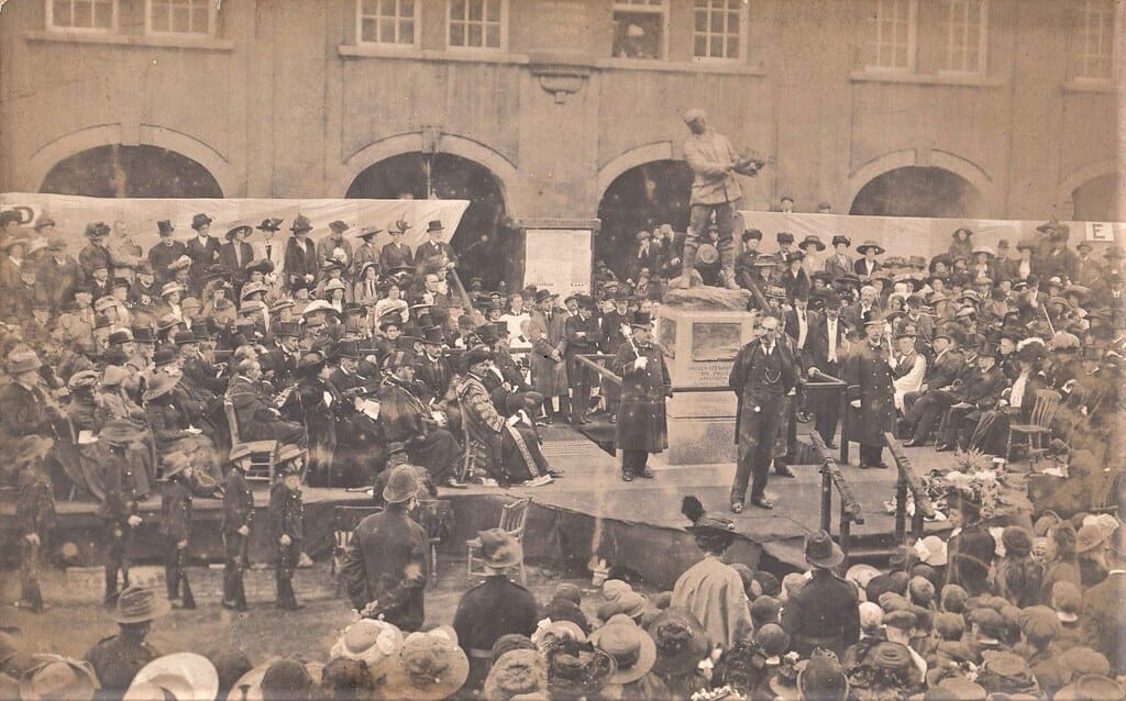 Monmouthshire; Monmouth, Unveiling The Memorial To The Late Hon CS Rolls RP PPC