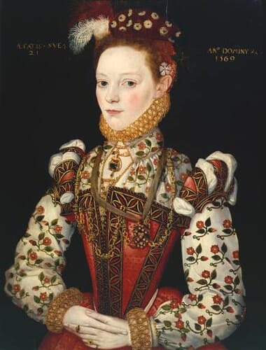 Helena Snakenborg, Marchioness of Northampton, 1569, 3rd wife of Katherine Parr's brother