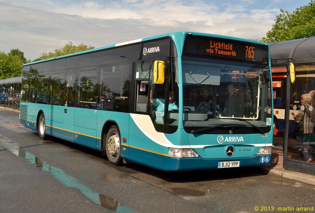 BJ12YPP 3006 arriva midlands in nuneaton