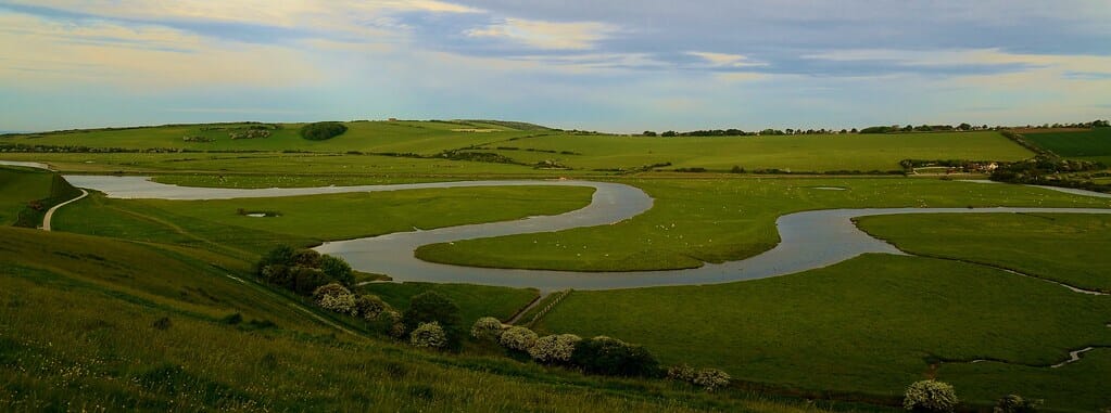 River Cuckmere, Seaford, East Sussex