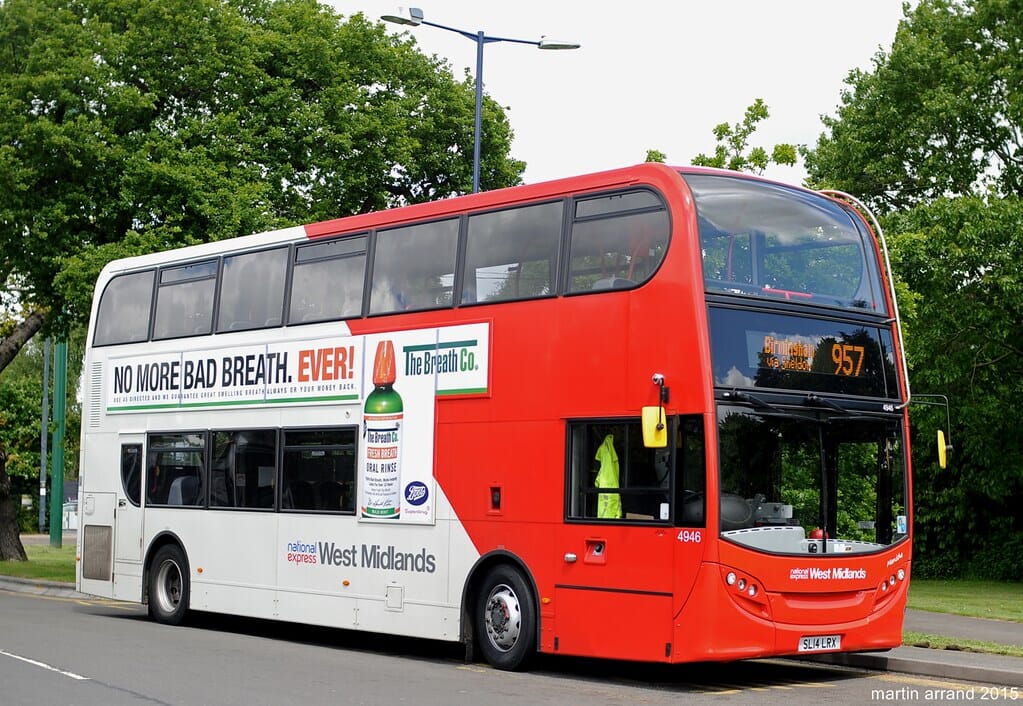 SL14LRX 4946 National express west midlands at Solihull