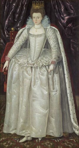 Elizabeth Vernon, Countess of Southampton, wife of Henry Wriothesley, lady-in-waiting to Elizabeth I