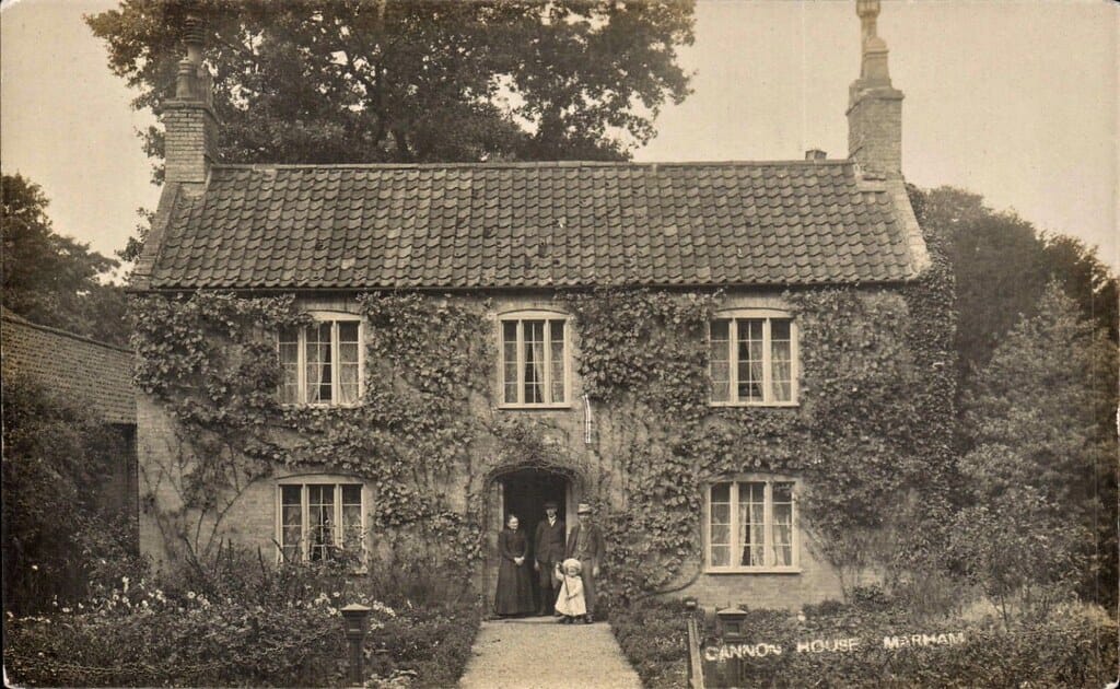 Marham between Swaffham & Downham Market. Cannon House. 1915 NORFOLK