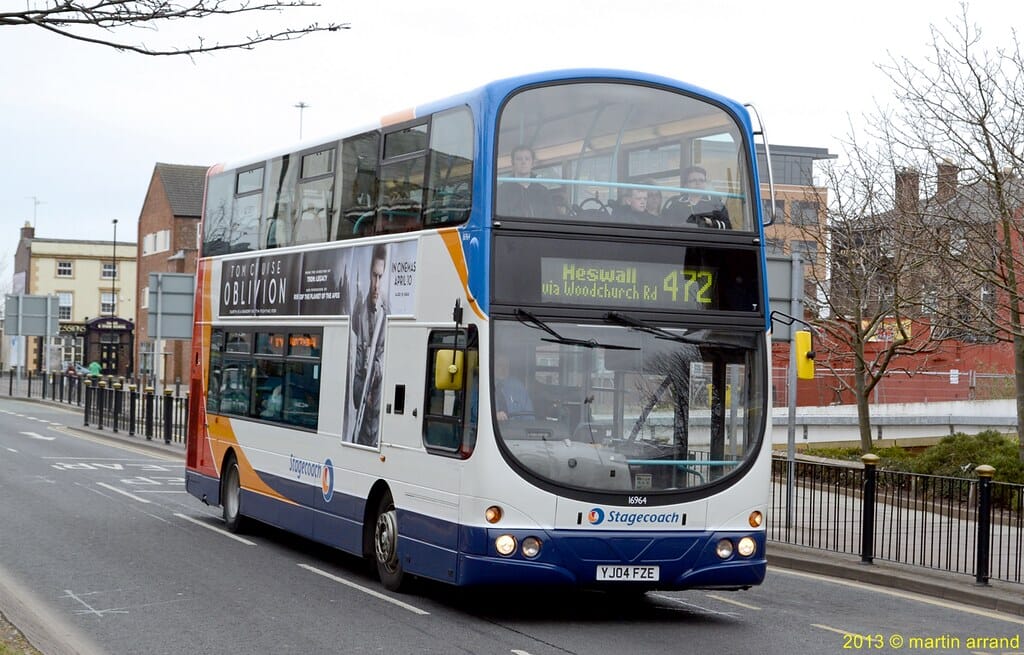 YJ04FZE 16494 stagecoach wirral in birkenhead