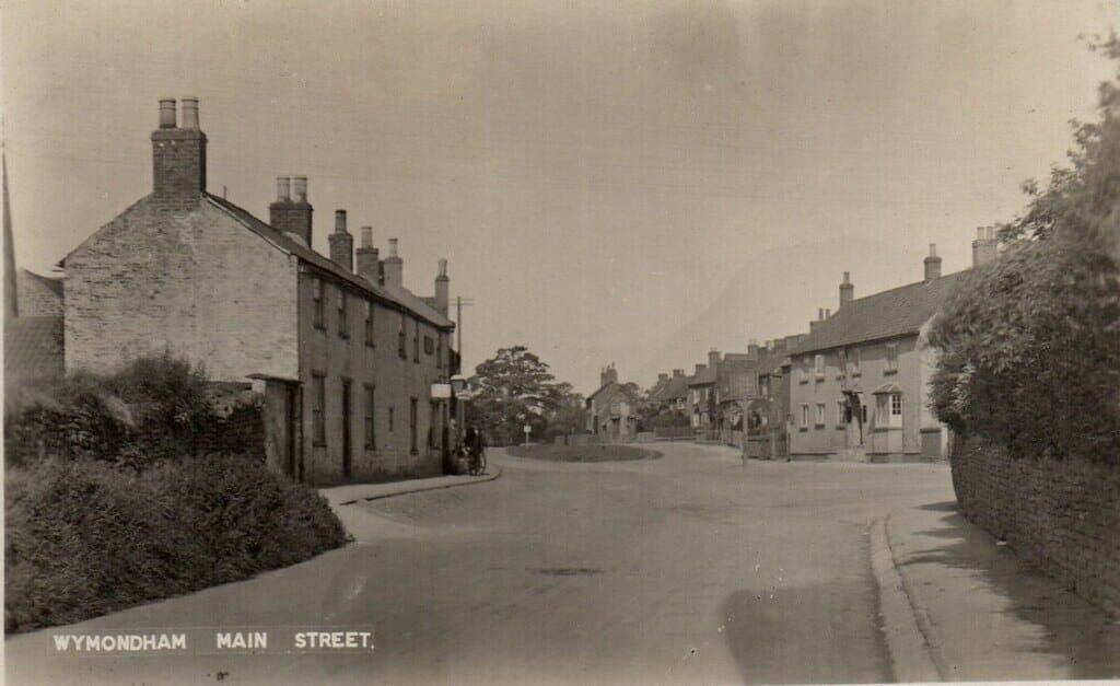 Wymondham, Main Street - south east of Melton Mowbray - real photographic